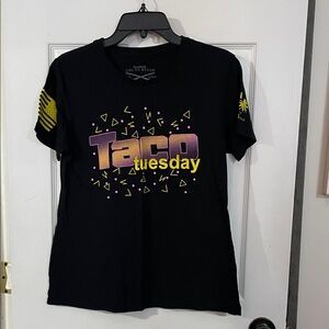 Grunt Style Black Taco Tuesday Tee. Size XL